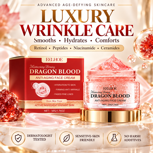 👑 EELHOE Luxury Dragon Blood Face Cream – Smooth, Firm & Restore Your Radiant Glow ✨-LUX2