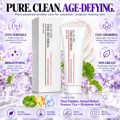 ✨ ALL-IN-ONE TIME REVERSAL Anti-Wrinkle Cream – 🌿Visibly Smooth Fine Lines & Wrinkles, Firm Sagging Skin & Restore a Youthful Glow | Face & Neck Care💖-LUX