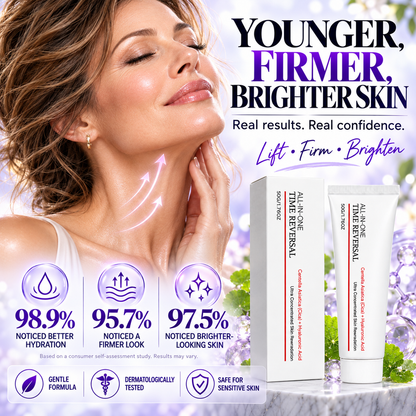 ✨ ALL-IN-ONE TIME REVERSAL Anti-Wrinkle Cream – 🌿Visibly Smooth Fine Lines & Wrinkles, Firm Sagging Skin & Restore a Youthful Glow | Face & Neck Care💖-LUX